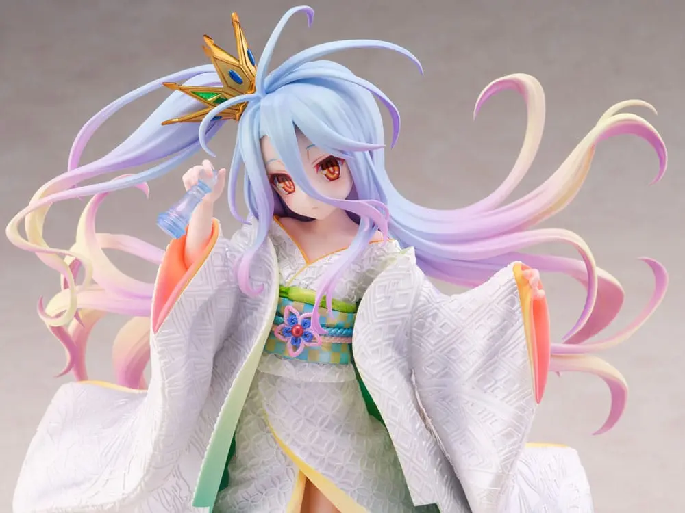 No Game no Life PVC socha 1/7 Shiro -Shiromuku- 23 cm fotografii produktu