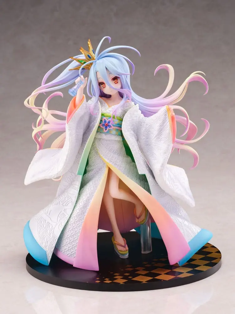 No Game no Life PVC socha 1/7 Shiro -Shiromuku- 23 cm fotografii produktu