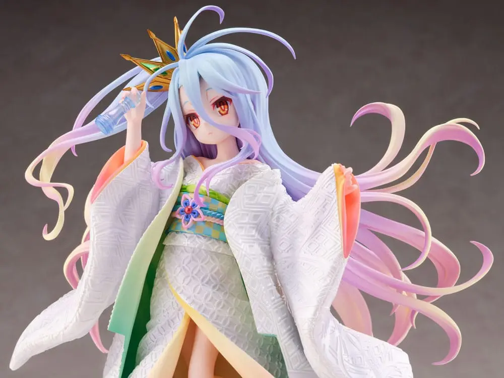 No Game no Life PVC socha 1/7 Shiro -Shiromuku- 23 cm fotografii produktu