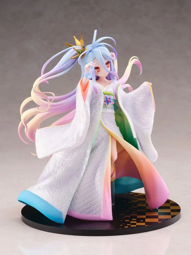 No Game no Life PVC socha 1/7 Shiro -Shiromuku- 23 cm fotografii produktu