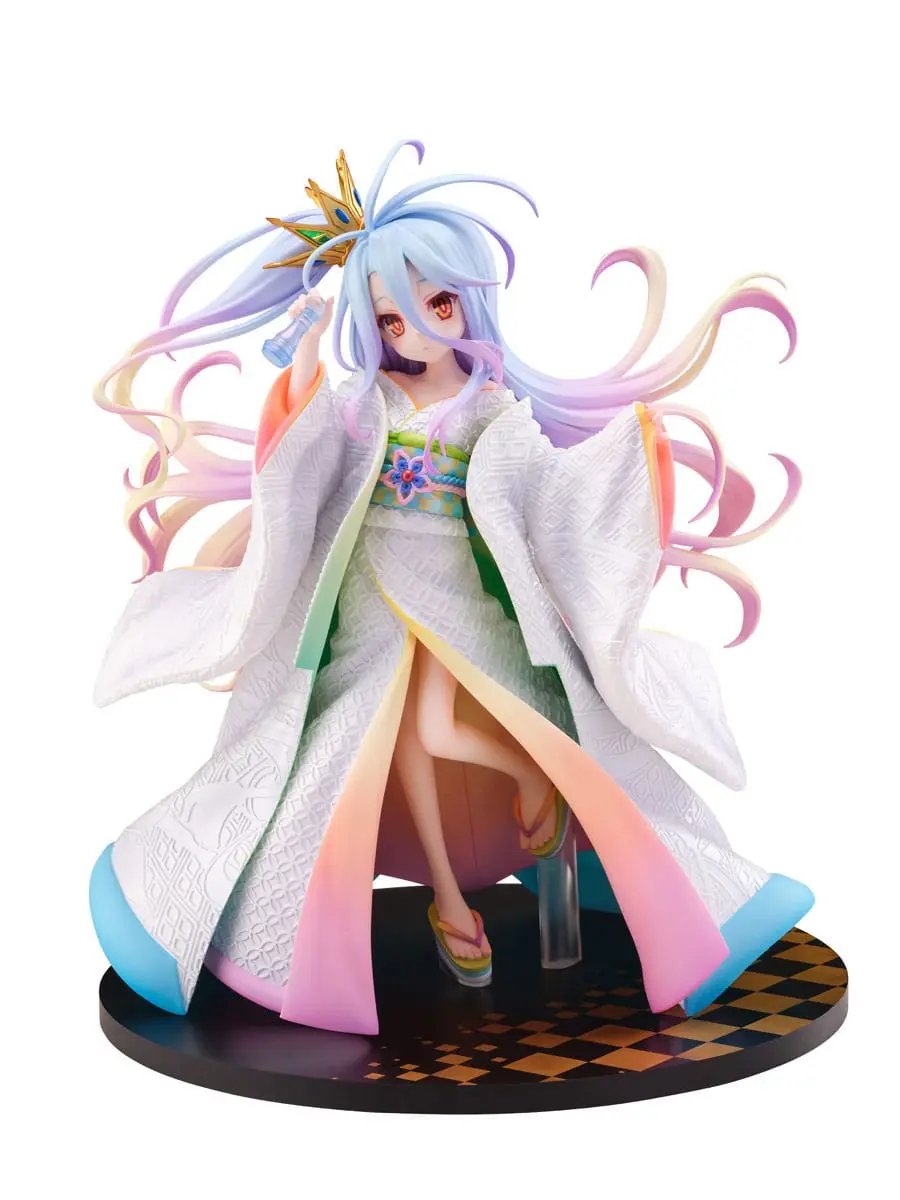 No Game no Life PVC socha 1/7 Shiro -Shiromuku- 23 cm fotografii produktu