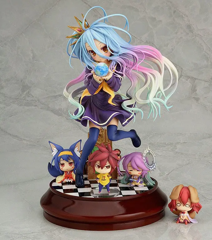 No Game No Life socha 1/7 Shiro 20 cm fotografii produktu
