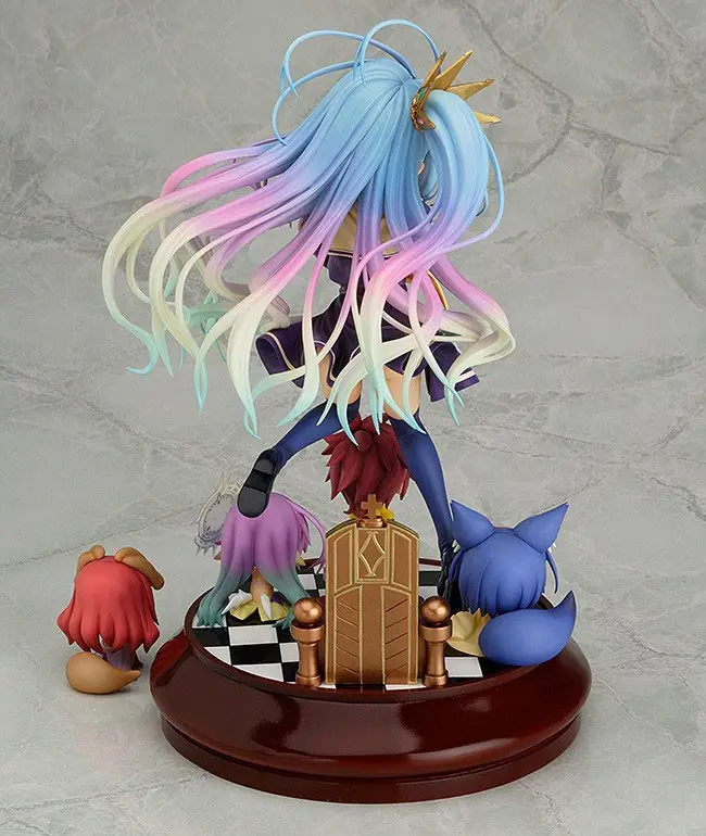 No Game No Life socha 1/7 Shiro 20 cm fotografii produktu