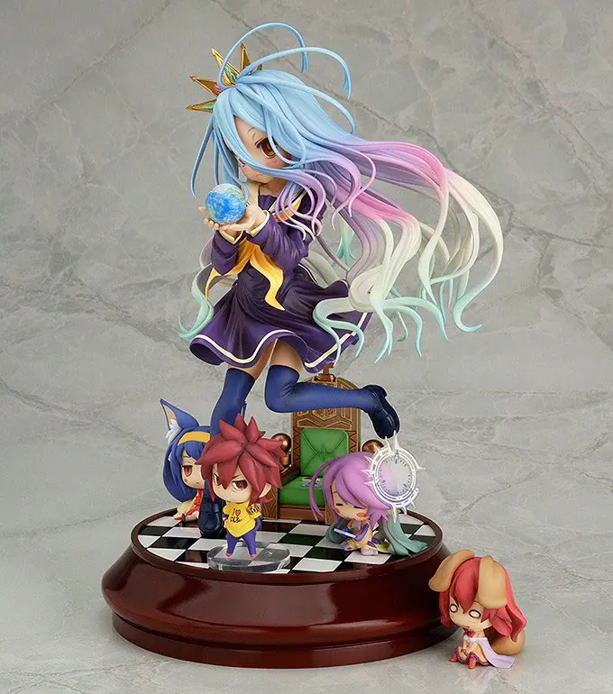No Game No Life socha 1/7 Shiro 20 cm fotografii produktu