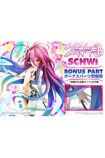 No Game No Life Prisma Wing PVC soška 1/7 Schwi 26 cm fotografii produktu