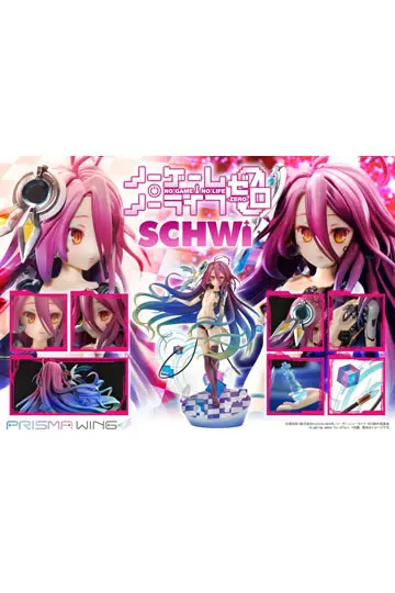 No Game No Life Prisma Wing PVC soška 1/7 Schwi 26 cm fotografii produktu