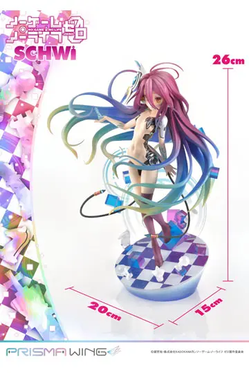 No Game No Life Prisma Wing PVC soška 1/7 Schwi 26 cm fotografii produktu