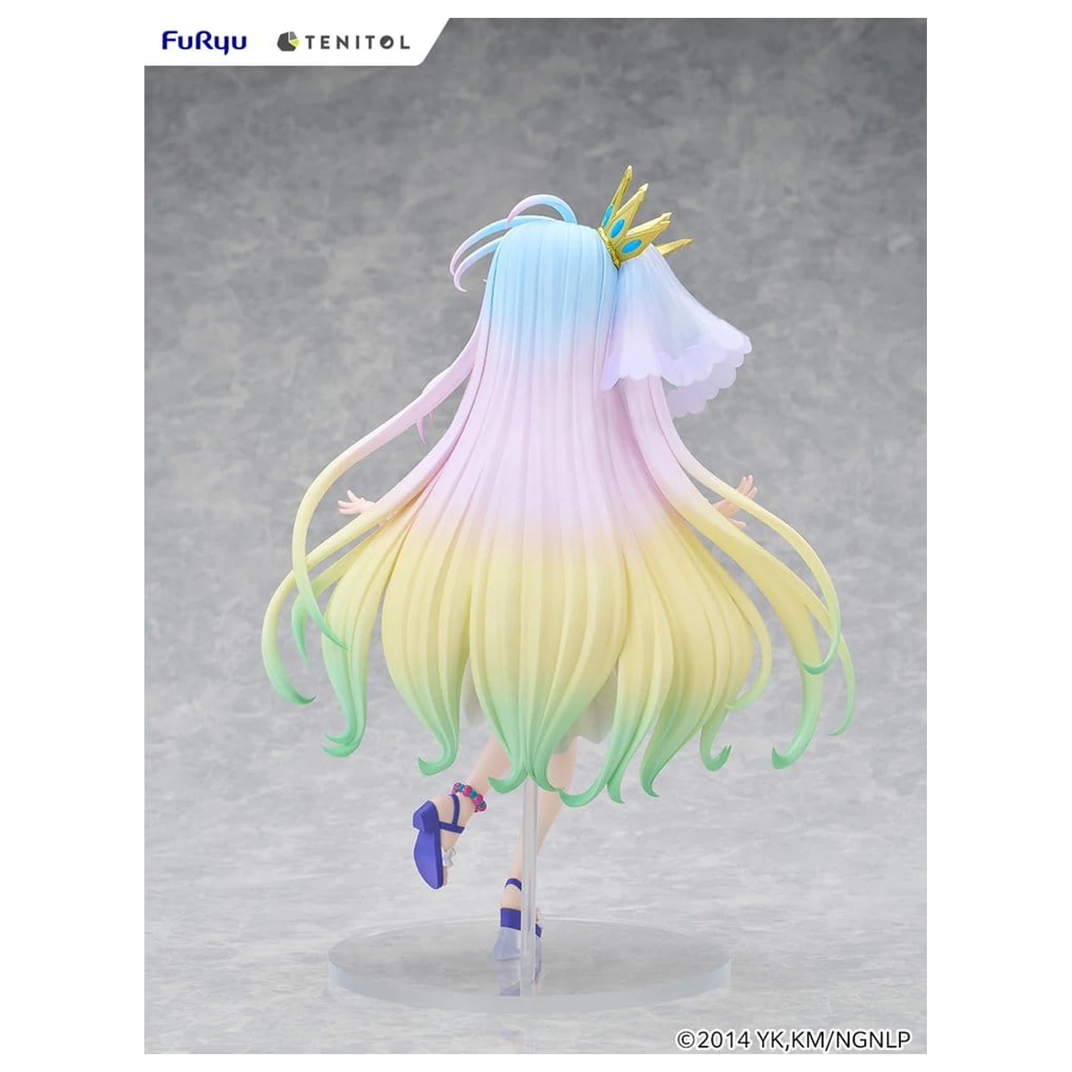 No Game No Life Tenitol Vysoká PVC figurka Shiro swimwear dress Ver. 29 cm fotografii produktu