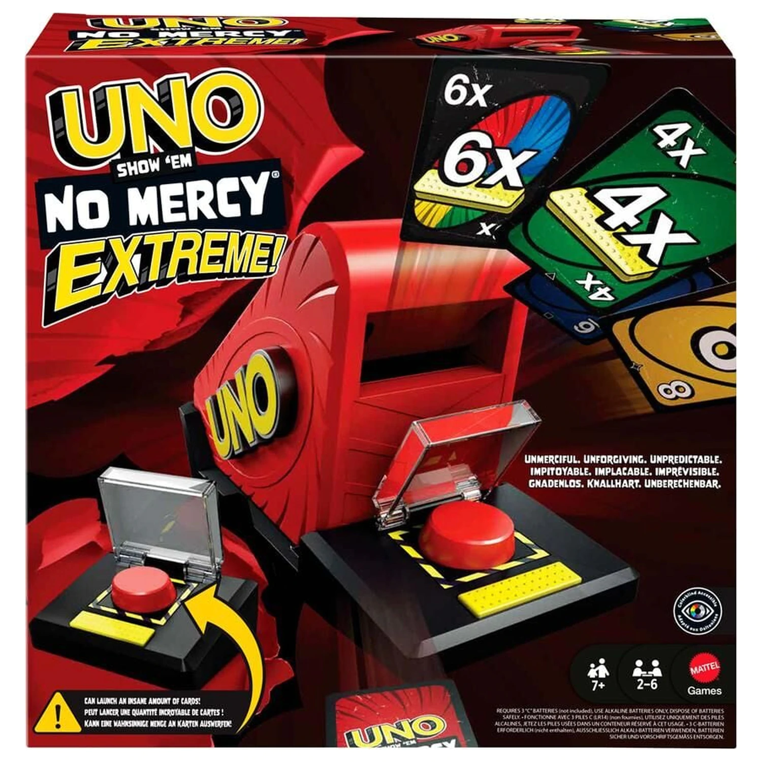 No Mercy Extreme UNO karetní hra fotografii produktu