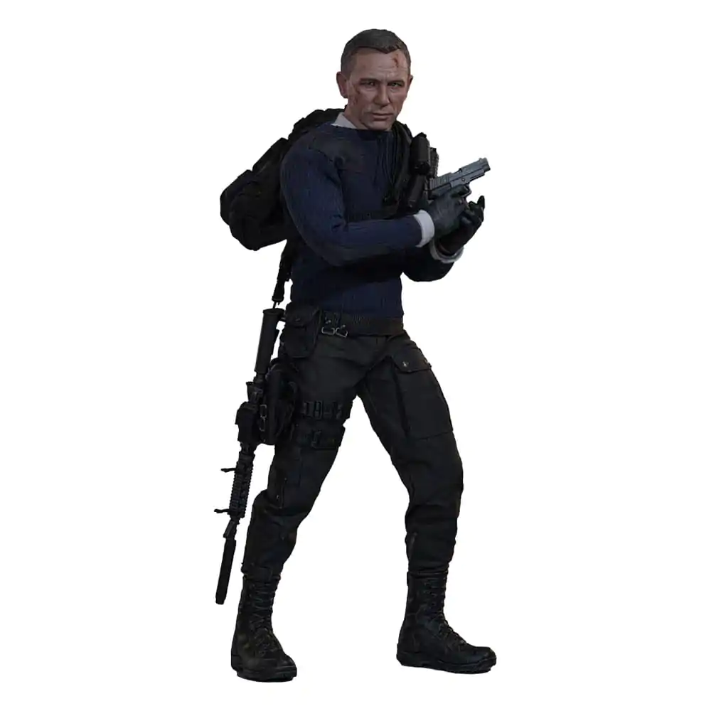 No Time To Die Movie Masterpiece akční figurka 1/6 James Bond (Commando Outfit) Hot Toys Exclusive 30 cm fotografii produktu
