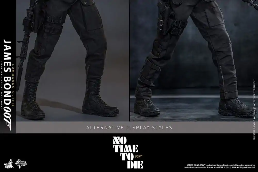 No Time To Die Movie Masterpiece akční figurka 1/6 James Bond (Commando Outfit) Hot Toys Exclusive 30 cm fotografii produktu