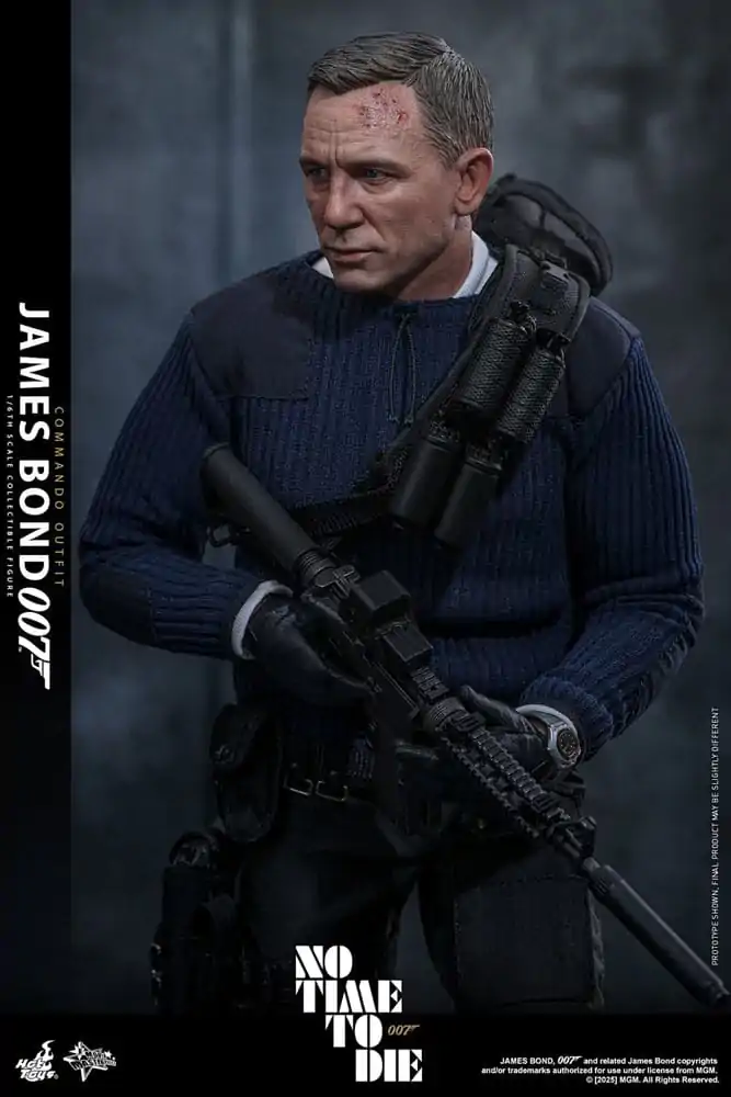 No Time To Die Movie Masterpiece akční figurka 1/6 James Bond (Commando Outfit) Hot Toys Exclusive 30 cm fotografii produktu