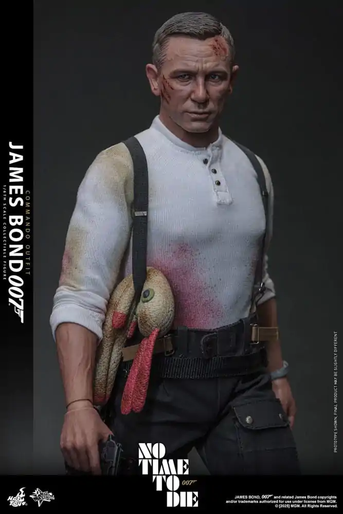 No Time To Die Movie Masterpiece akční figurka 1/6 James Bond (Commando Outfit) Hot Toys Exclusive 30 cm fotografii produktu