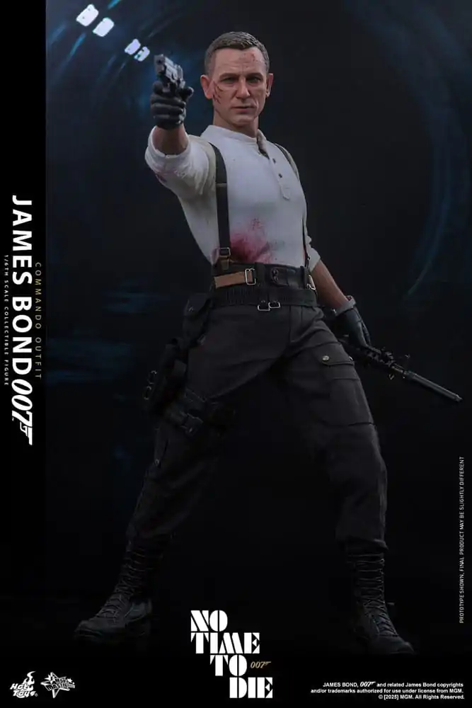 No Time To Die Movie Masterpiece akční figurka 1/6 James Bond (Commando Outfit) Hot Toys Exclusive 30 cm fotografii produktu