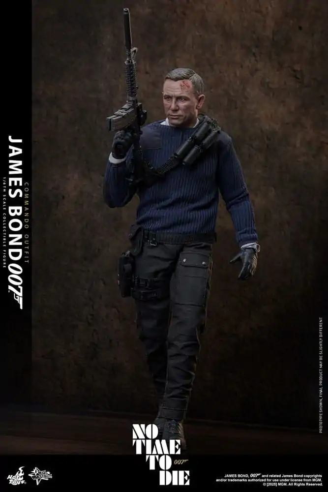 No Time To Die Movie Masterpiece akční figurka 1/6 James Bond (Commando Outfit) Hot Toys Exclusive 30 cm fotografii produktu