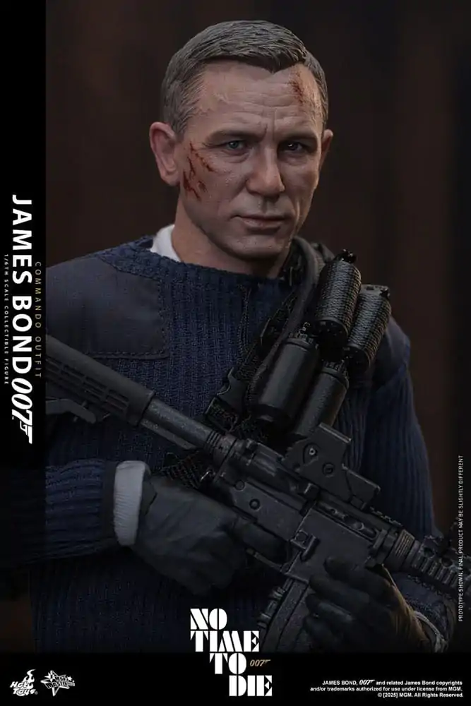 No Time To Die Movie Masterpiece akční figurka 1/6 James Bond (Commando Outfit) Hot Toys Exclusive 30 cm fotografii produktu