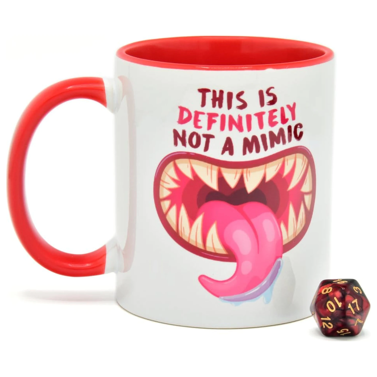 Not a Mimic Dárkový set hrnek & kostky D20 fotografii produktu