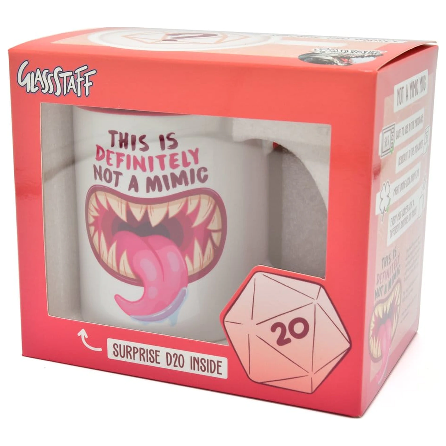 Not a Mimic Dárkový set hrnek & kostky D20 fotografii produktu