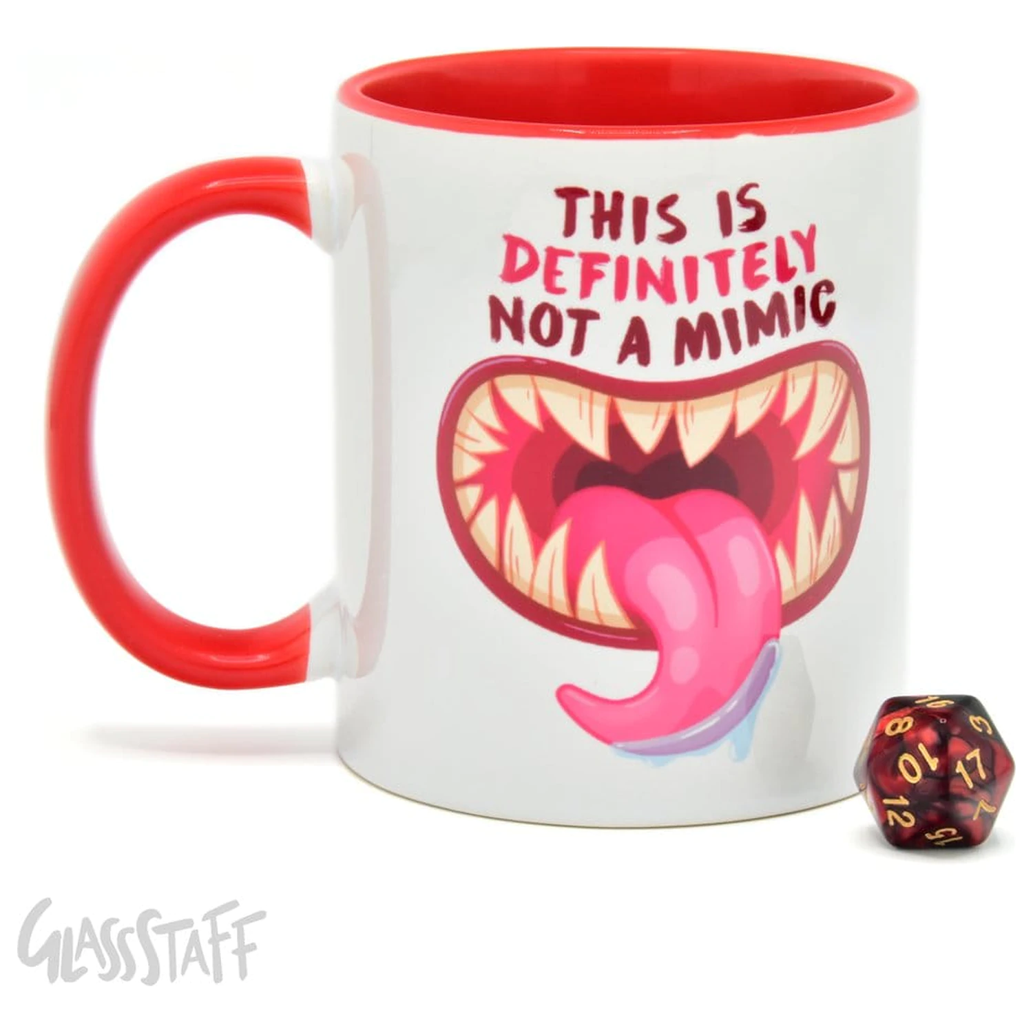Not a Mimic Dárkový set hrnek & kostky D20 fotografii produktu
