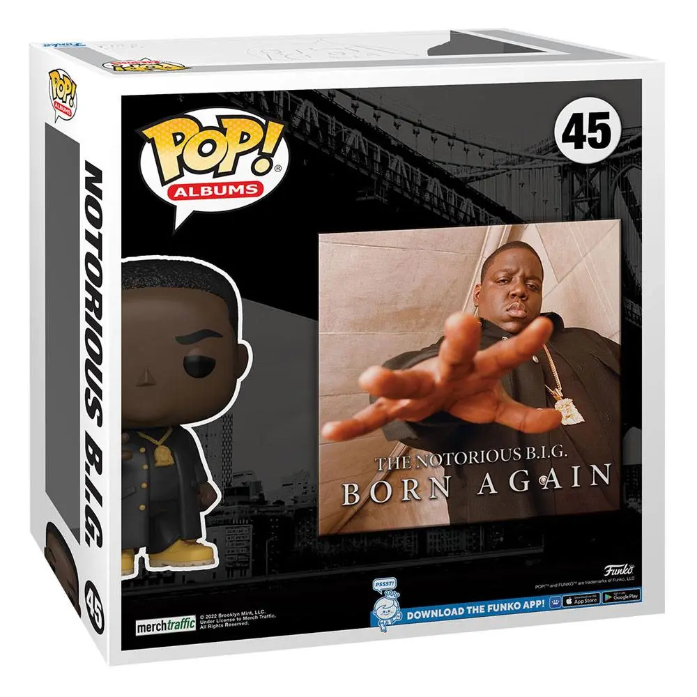 Notorious B.I.G. POP! Albums Vinylová Figurka Biggie Smalls - Born Again 9 cm fotografii produktu