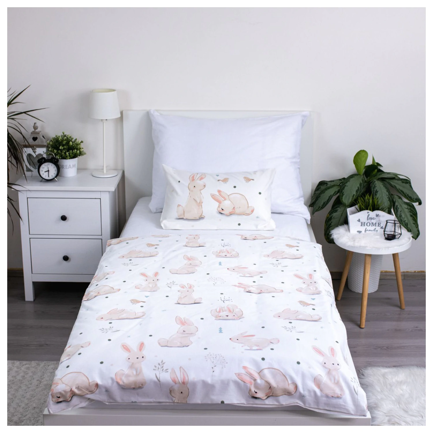 Bunny Rest Děti, Předškolní povlak na peřinu fotografii produktu