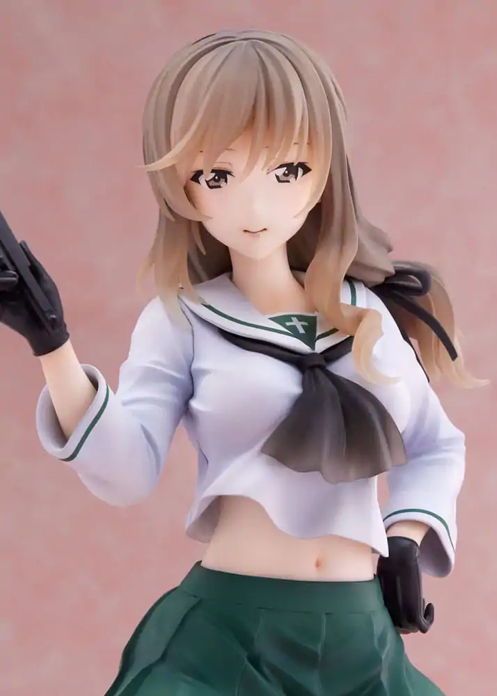 Oarai Girls High PVC socha 1/7 Chiyo Shimada 25 cm fotografii produktu