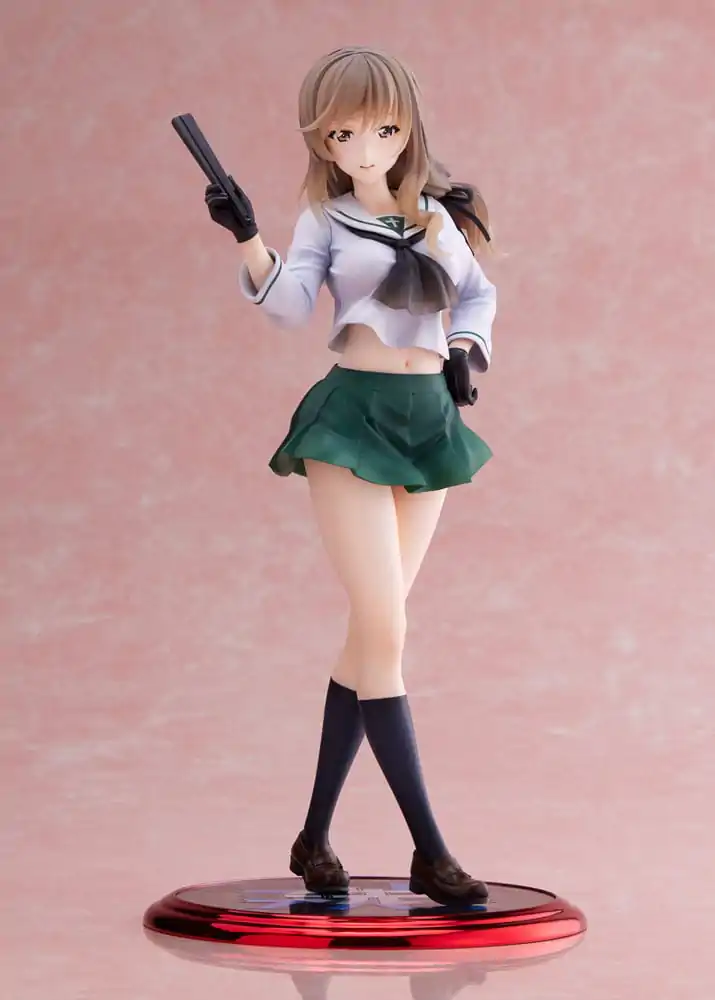 Oarai Girls High PVC socha 1/7 Chiyo Shimada 25 cm fotografii produktu