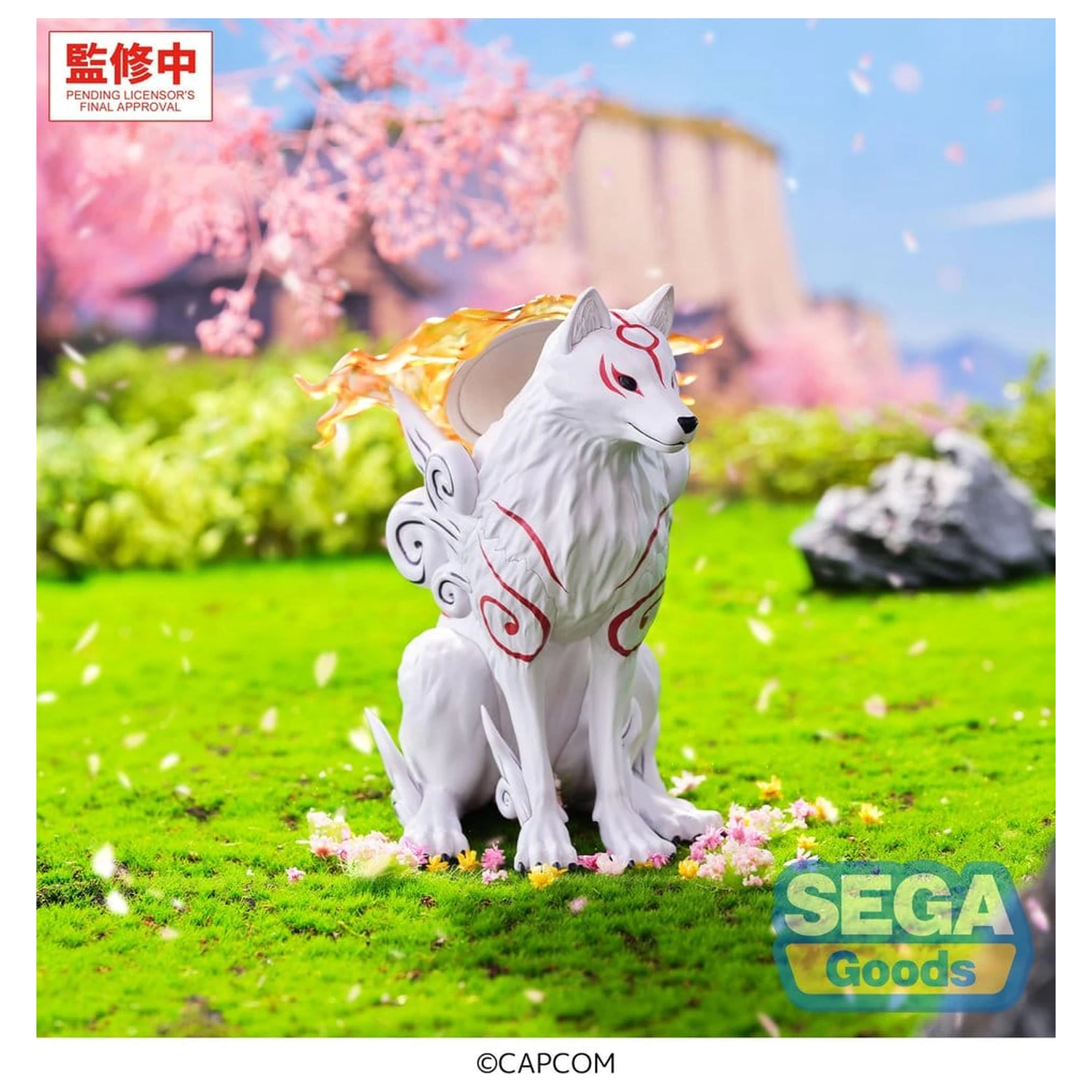 Okami High Premium Figure PVC figurka Amaterasu 14 cm fotografii produktu