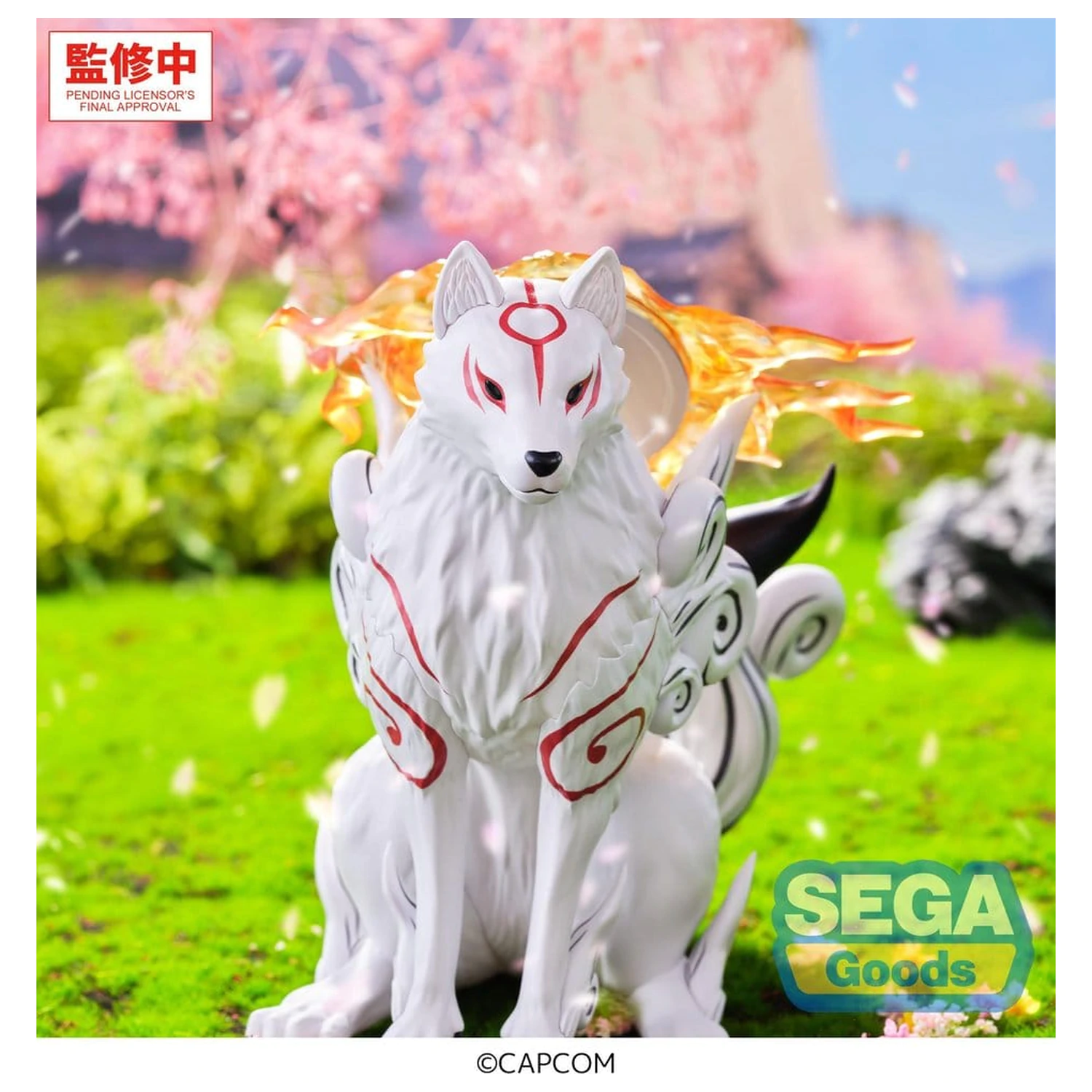 Okami High Premium Figure PVC figurka Amaterasu 14 cm fotografii produktu