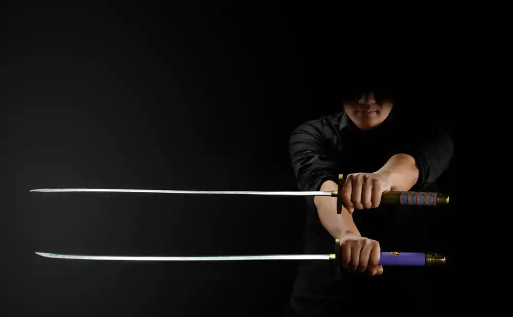 One Piece Proplica Replicas 1/1 Roronoa Zoro Three Sword Style Sada mečů 95 cm fotografii produktu