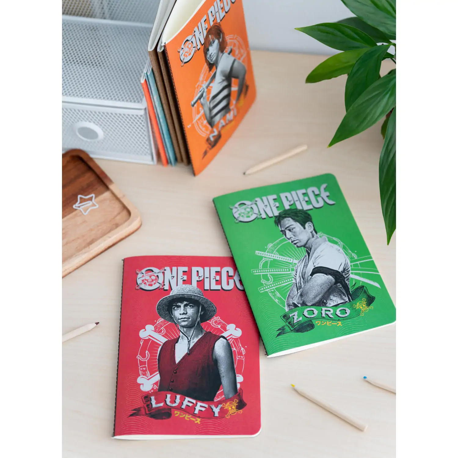 Balíček 3 kusů notebooků One Piece fotografii produktu