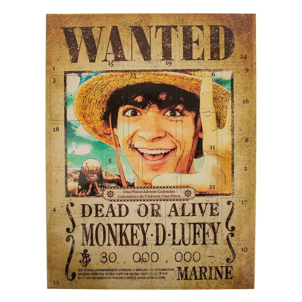 One Piece Adventní kalendář 2025 fotografii produktu