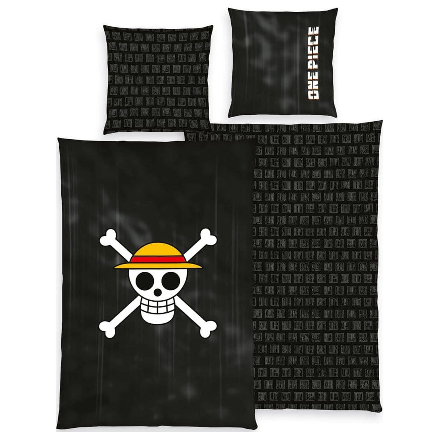 One Piece povlečení Jolly Roger 135 x 200 cm fotografii produktu
