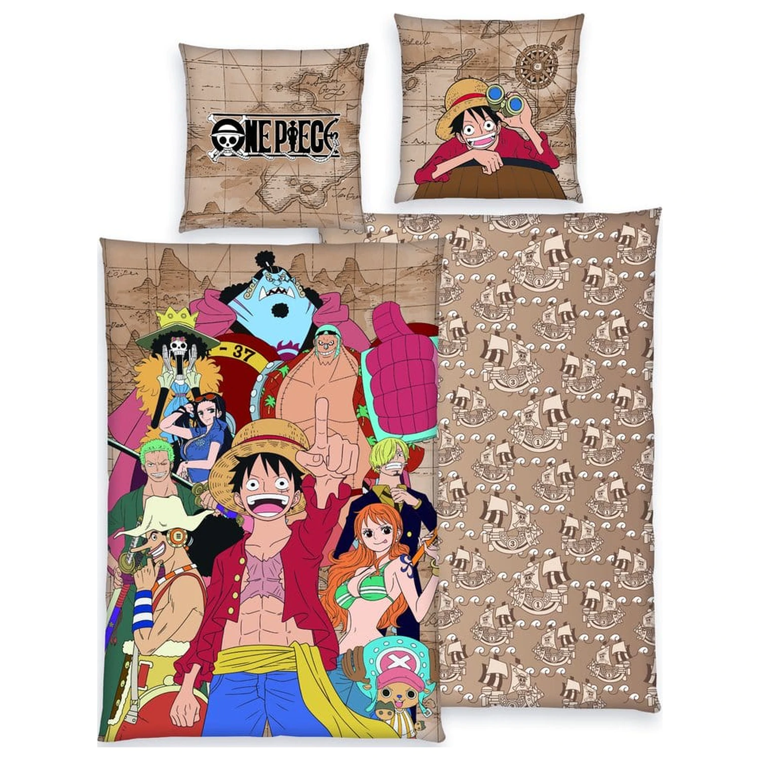 One Piece ložní prádlo One Piece Crew 135 x 200 cm fotografii produktu