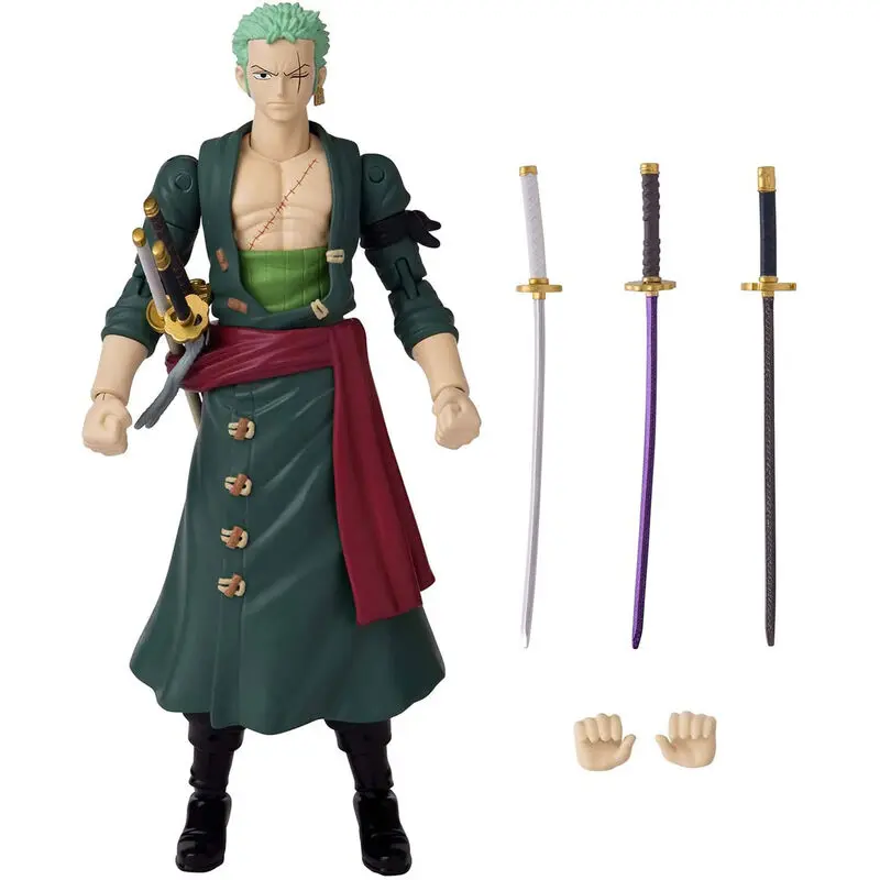 One Piece Anime Heroes Monkey Roronoa Zoro figurka 17cm fotografii produktu