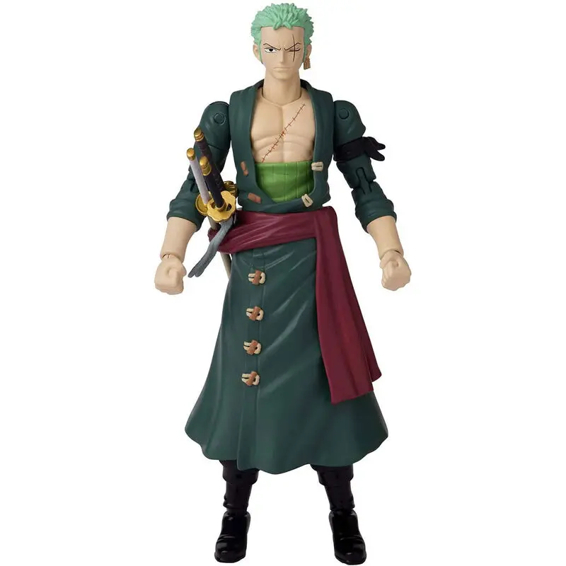 One Piece Anime Heroes Monkey Roronoa Zoro figurka 17cm fotografii produktu