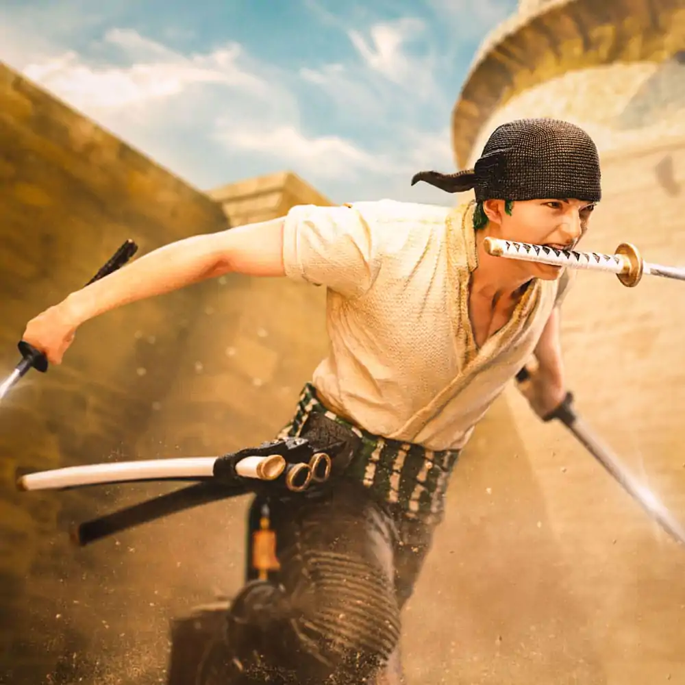One Piece Art Scale Socha 1/10 Zoro 19 cm fotografii produktu