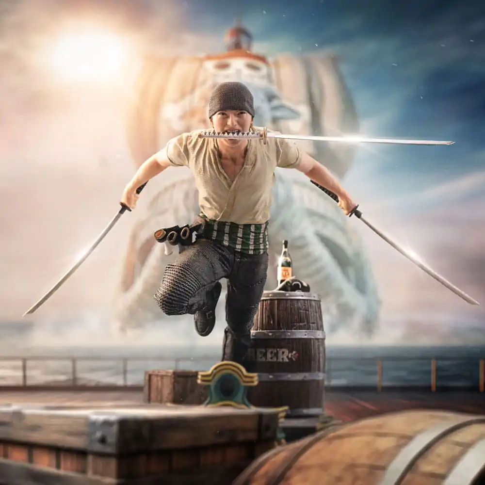 One Piece Art Scale Socha 1/10 Zoro 19 cm fotografii produktu