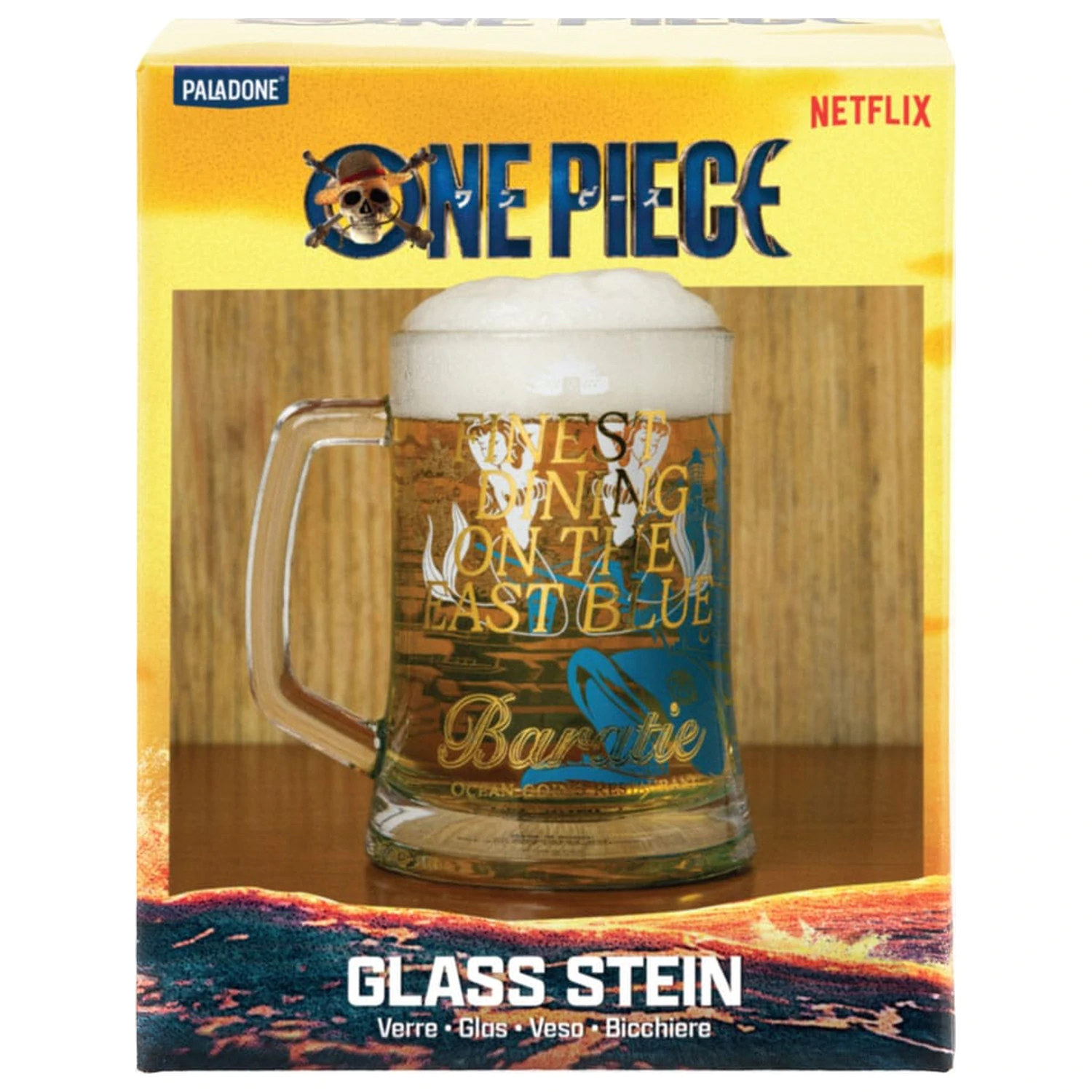 One Piece sklenice na pivo Pint fotografii produktu