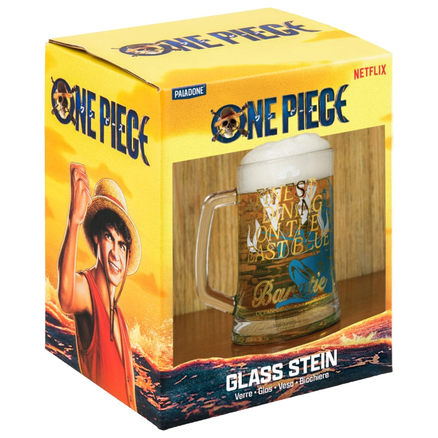One Piece sklenice na pivo Pint fotografii produktu