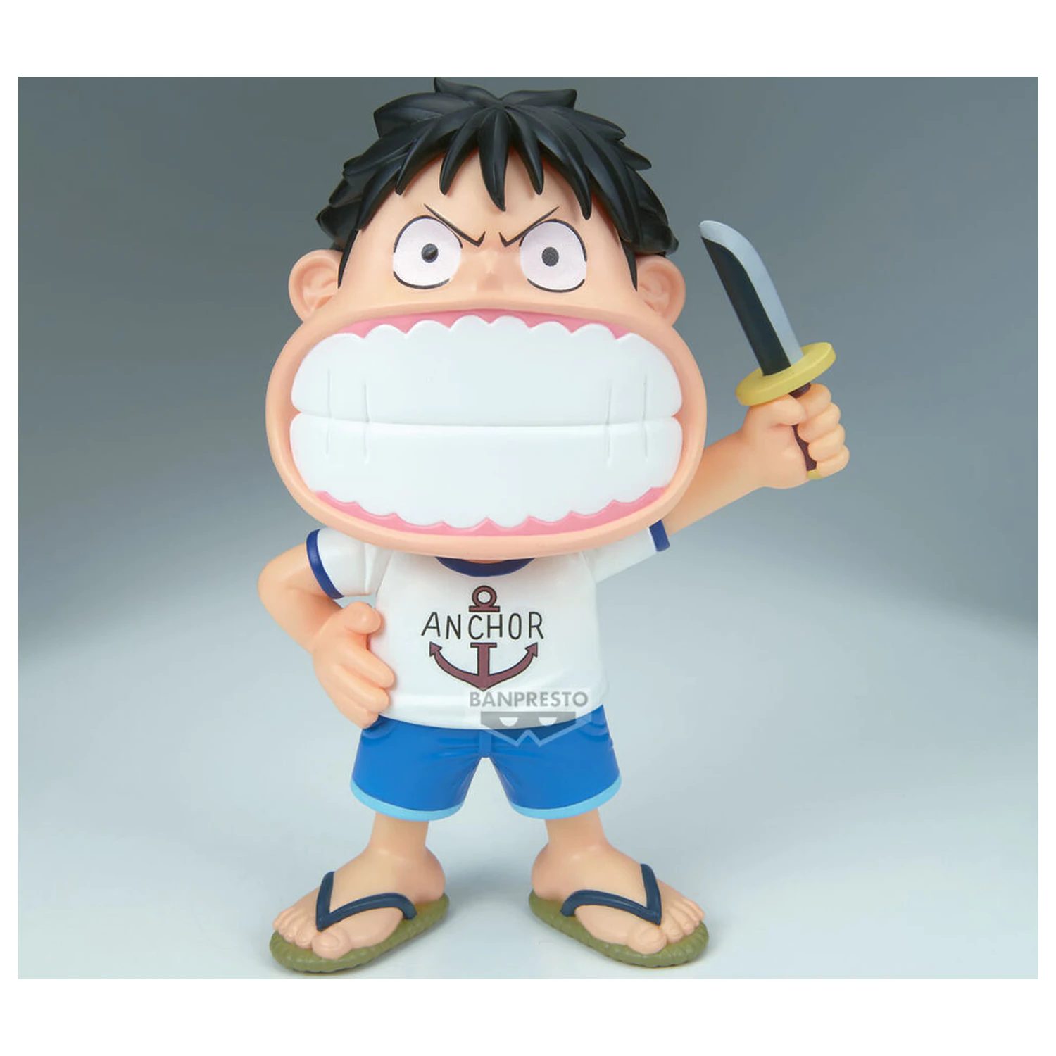 One Piece Big Sofvimates Monkey D Luffy figurka 15cm fotografii produktu