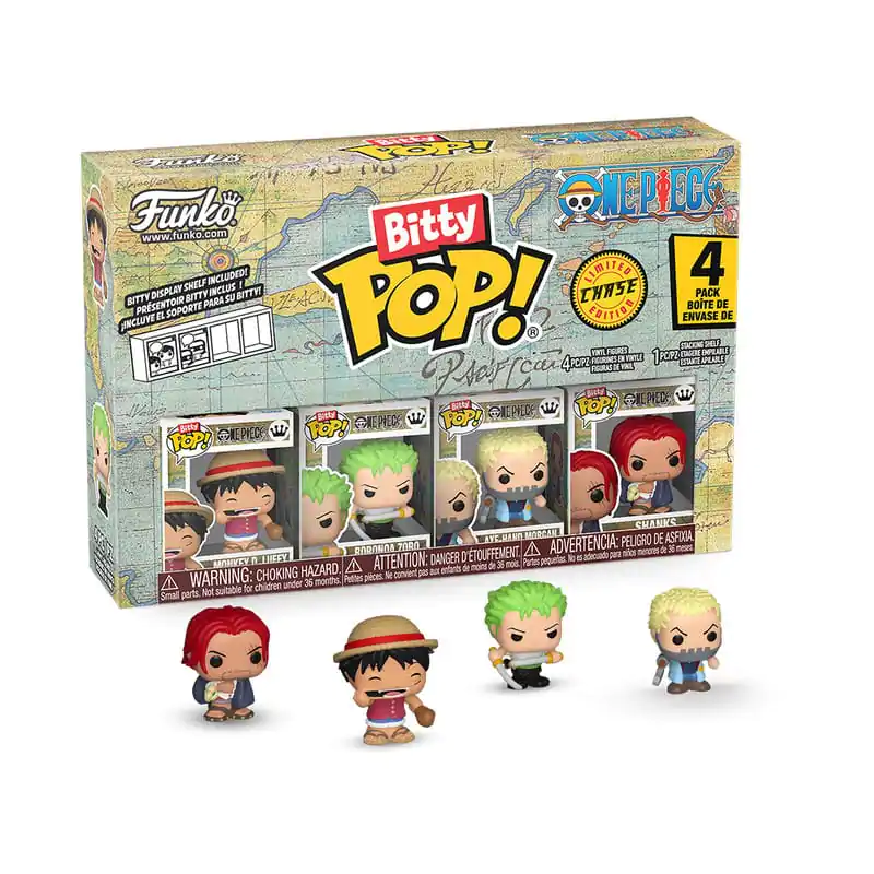 One Piece Bitty Funko POP! Vinylová figurka 4-balení Luffy fotografii produktu