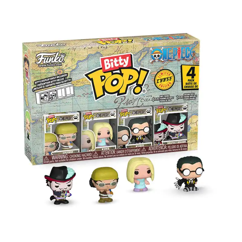 One Piece Bitty Funko POP! Vinyl Figurka 4-balení Usopp fotografii produktu