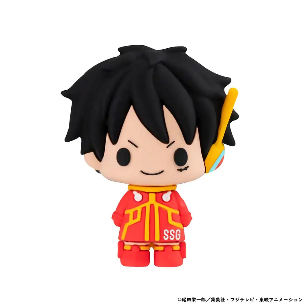 One Piece Chokorin Mascot Series Trading Figure 6 balení Egghead Ver. 5 cm fotografii produktu