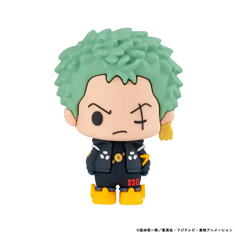 One Piece Chokorin Mascot Series Trading Figure 6 balení Egghead Ver. 5 cm fotografii produktu