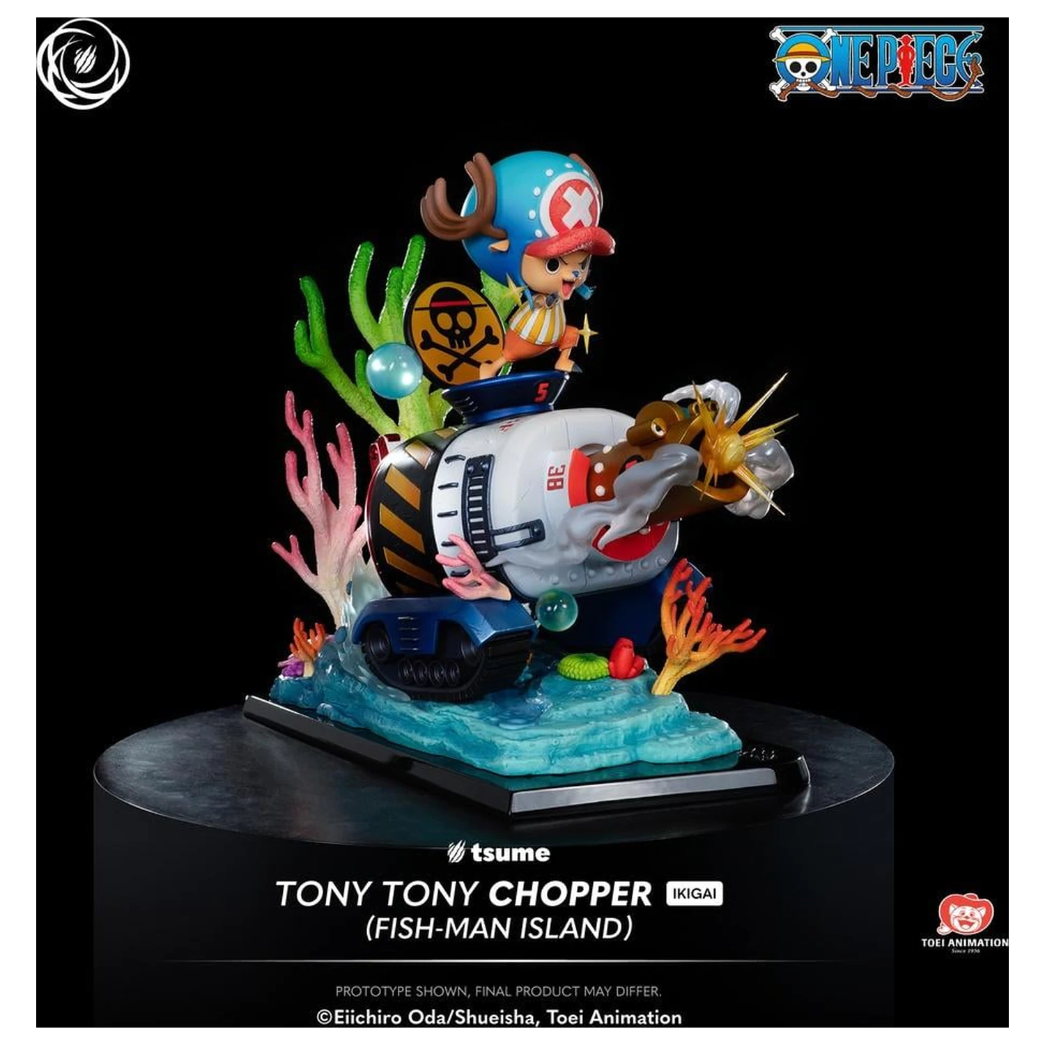 Socha One Piece Chopper "Fish-Man Island" Ikigai 1/6 By Tsume 34 cm fotografii produktu
