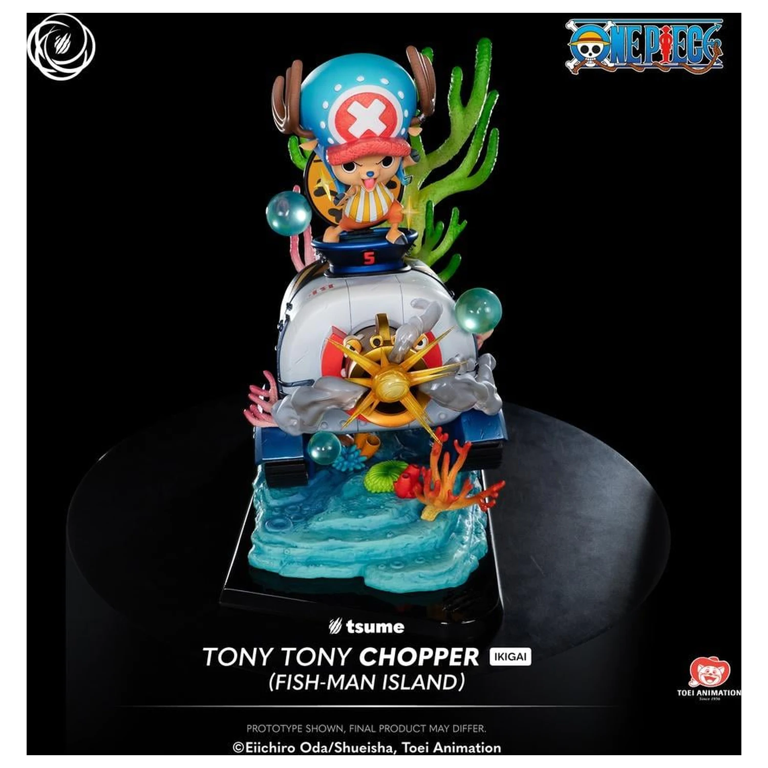 Socha One Piece Chopper "Fish-Man Island" Ikigai 1/6 By Tsume 34 cm fotografii produktu