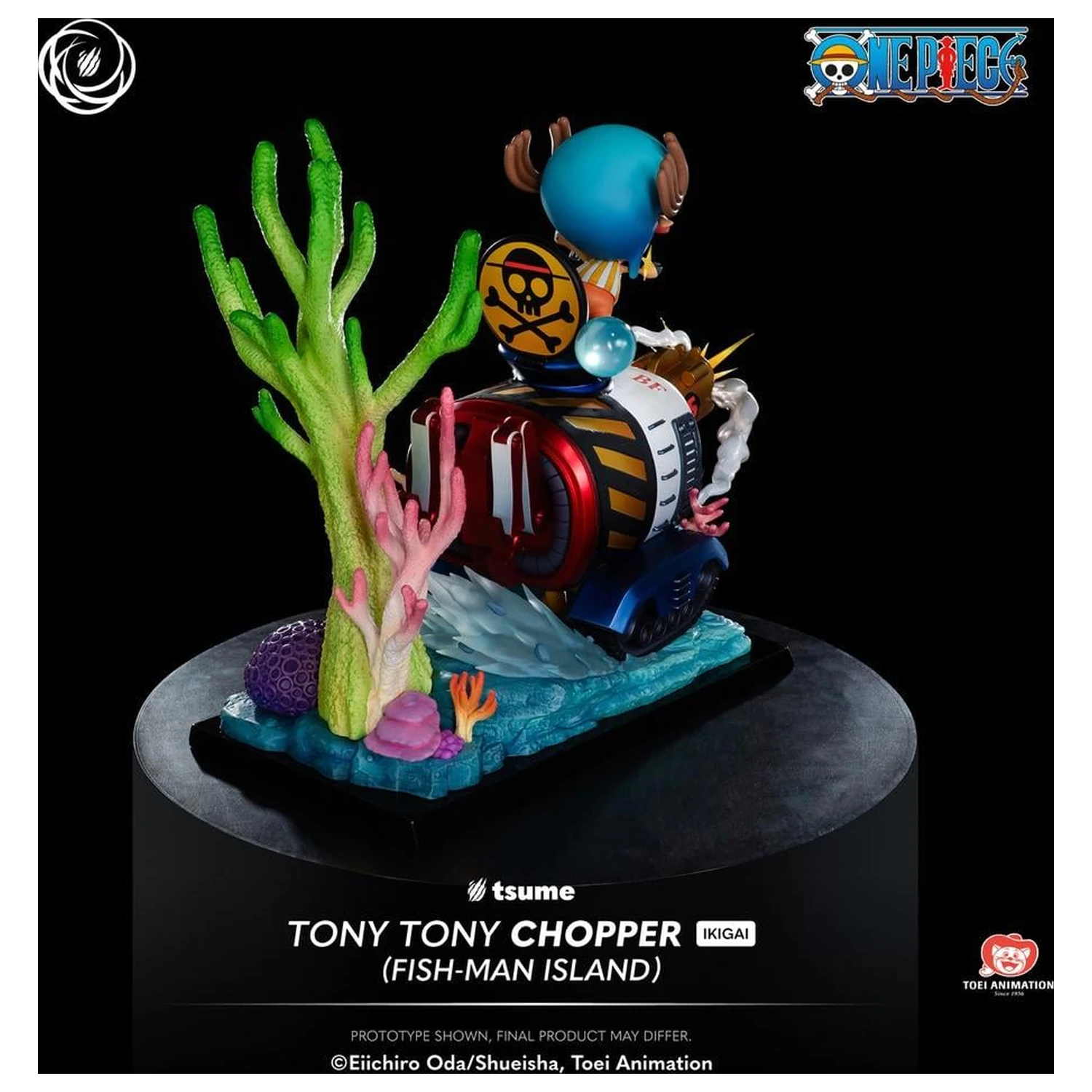 Socha One Piece Chopper "Fish-Man Island" Ikigai 1/6 By Tsume 34 cm fotografii produktu