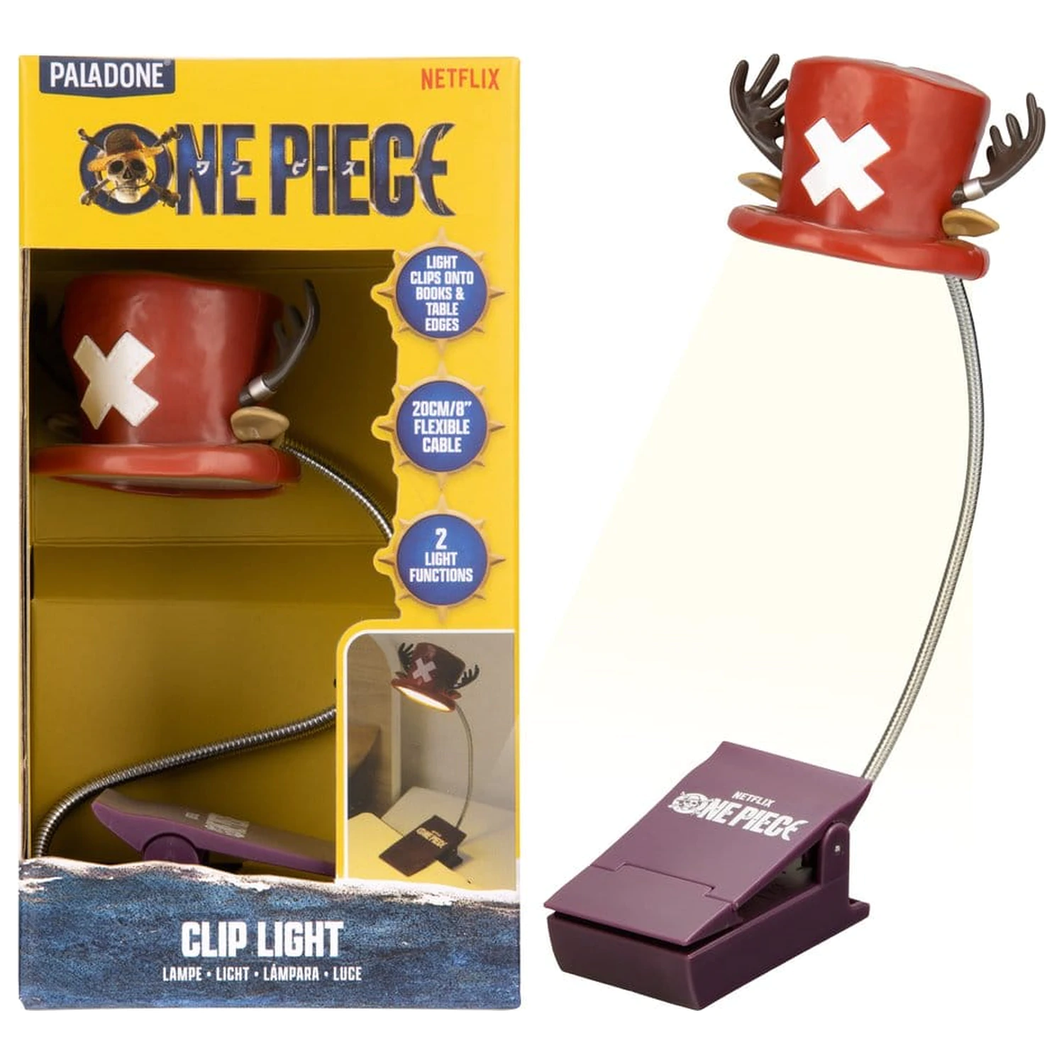 One Piece lampička na knihu Chopper 24 cm fotografii produktu