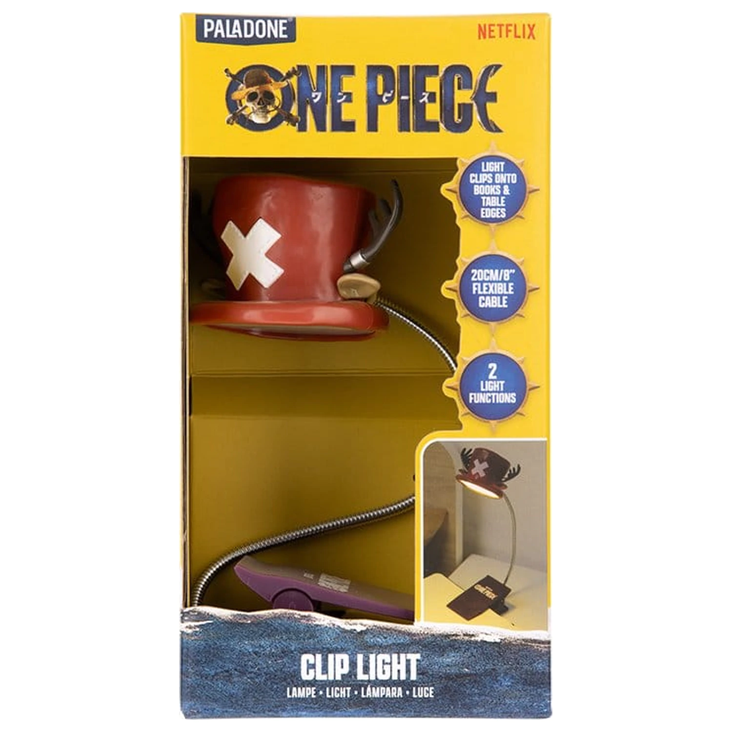 One Piece lampička na knihu Chopper 24 cm fotografii produktu